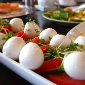 Mozarella z pomidorami