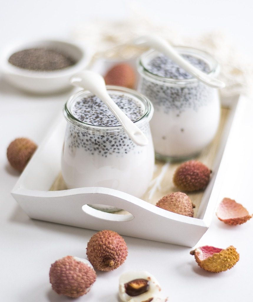 chia, yoghurt, milk, breakfast, fruit, healthy, vegan, vegetarian, dessert, fiber, lychee, natural, fit, tasty, eat, freshness, nature, nutrition, vitamins, chia, chia, yoghurt, yoghurt, vegan, vegan, lychee, lychee, lychee, lychee, lychee