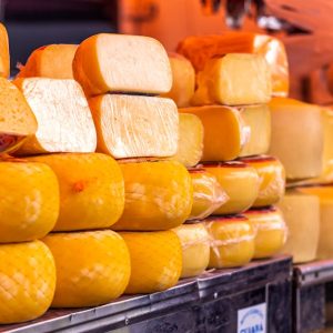 Ser gouda przygotowany do spożycia