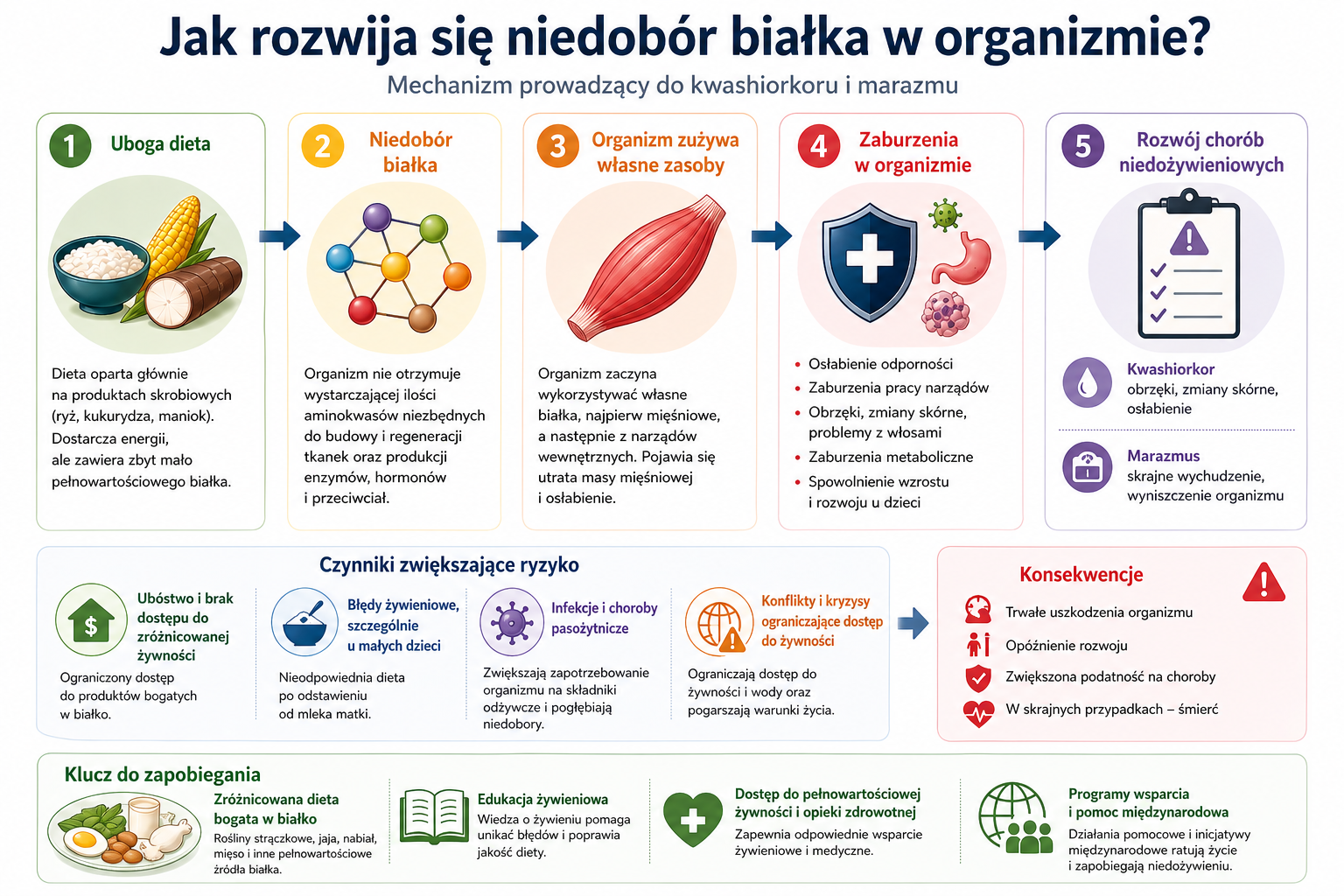 niedobór białka w organizmie