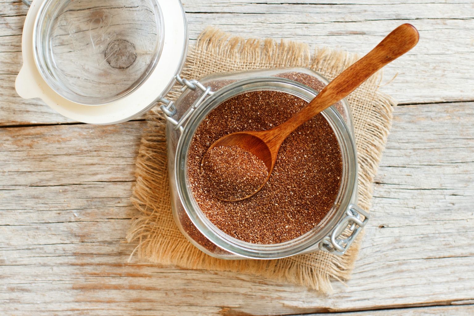 Ziarna miłki abisyńskiej