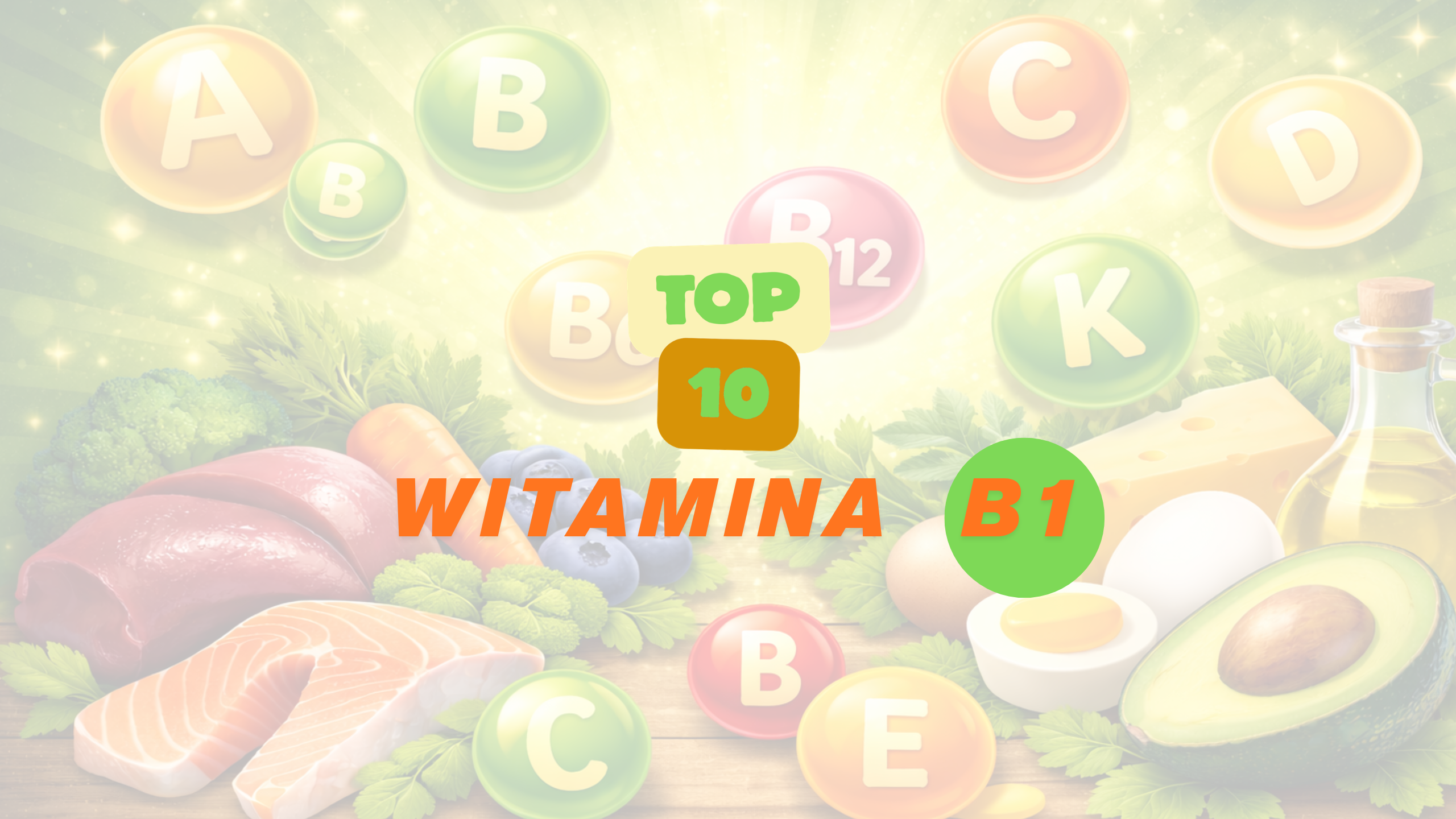 TOP 10 produktów z witaminą B1