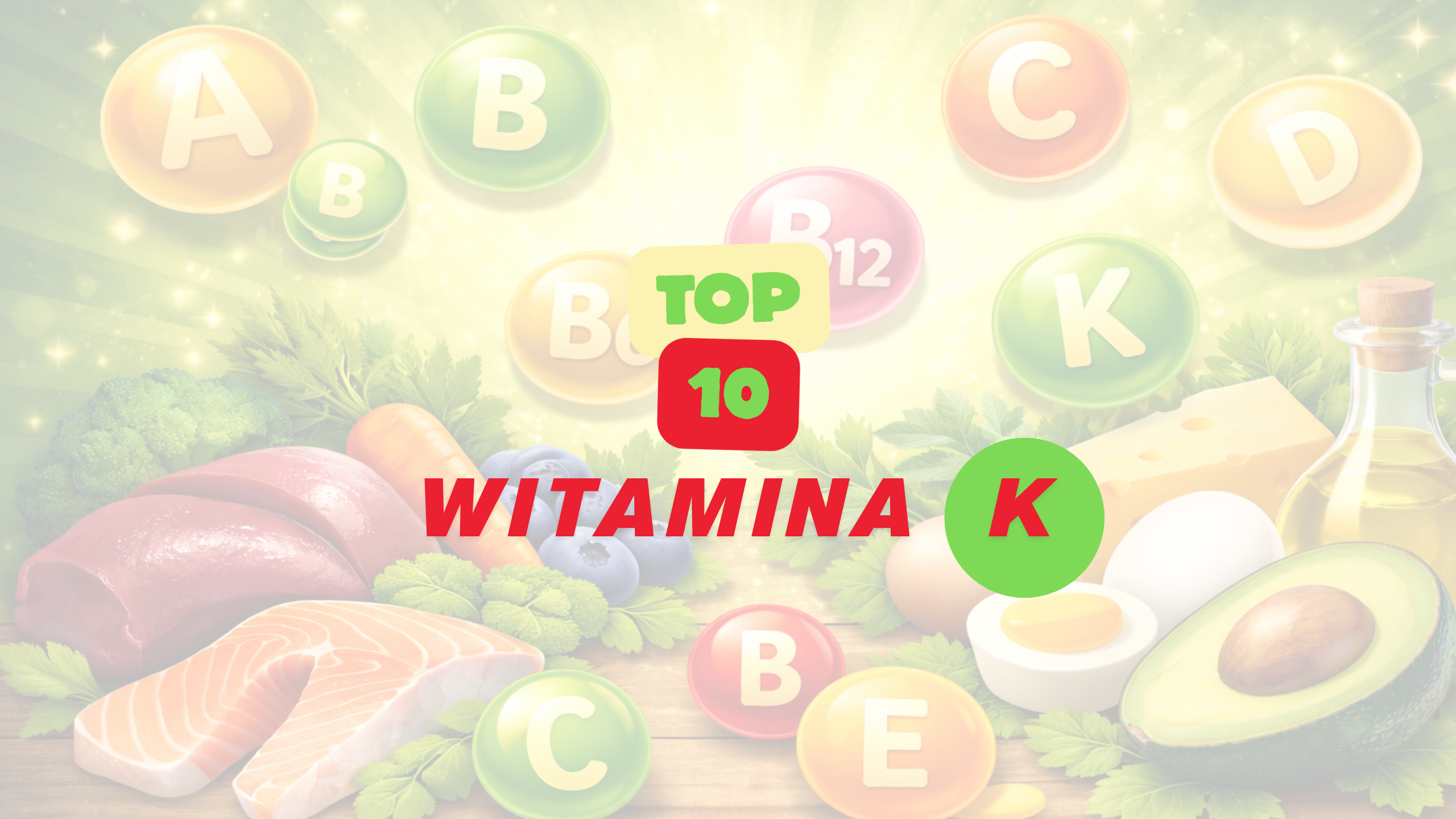 TOP 10 produktów z witaminą K
