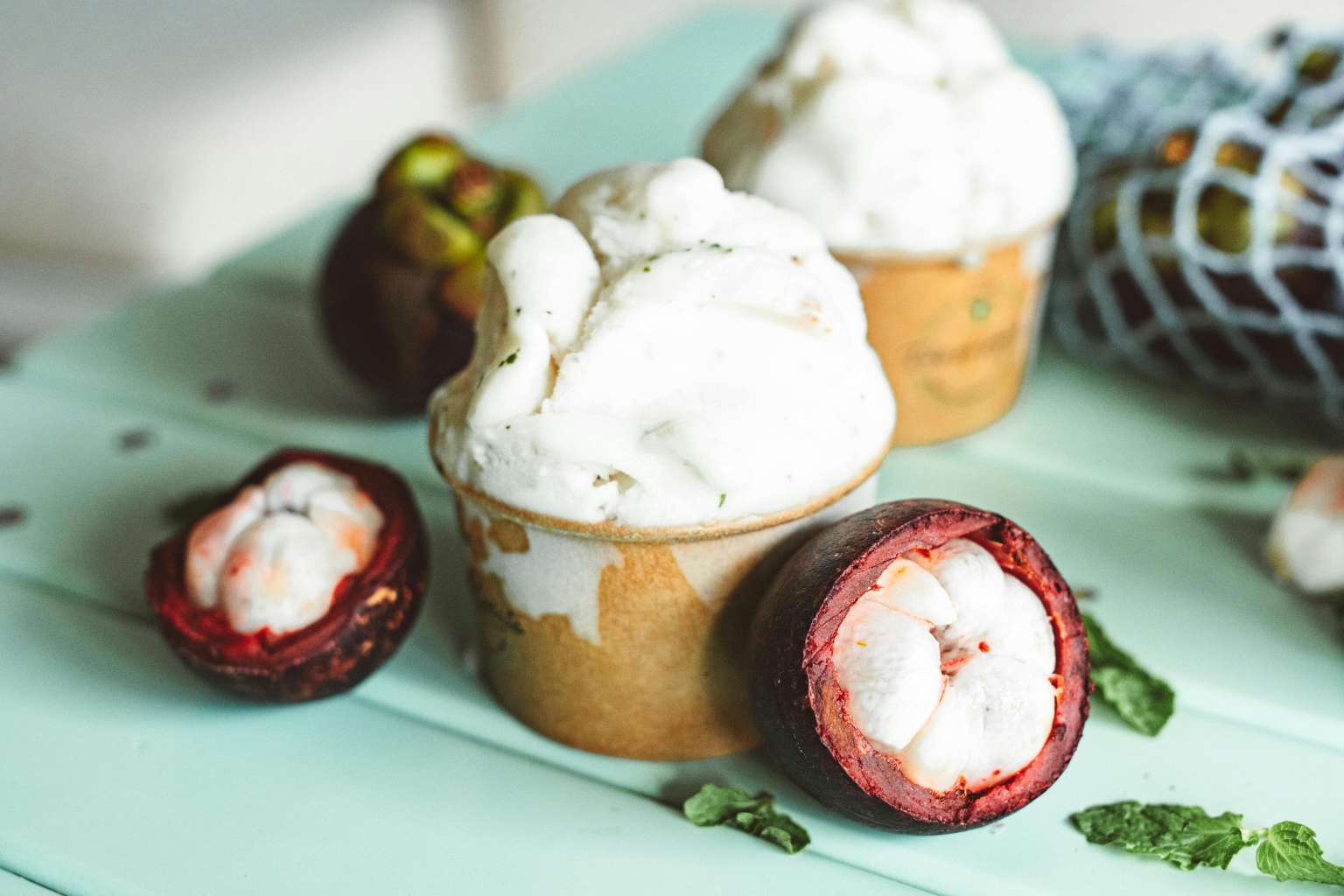 lody z dodatkiem mangostanu