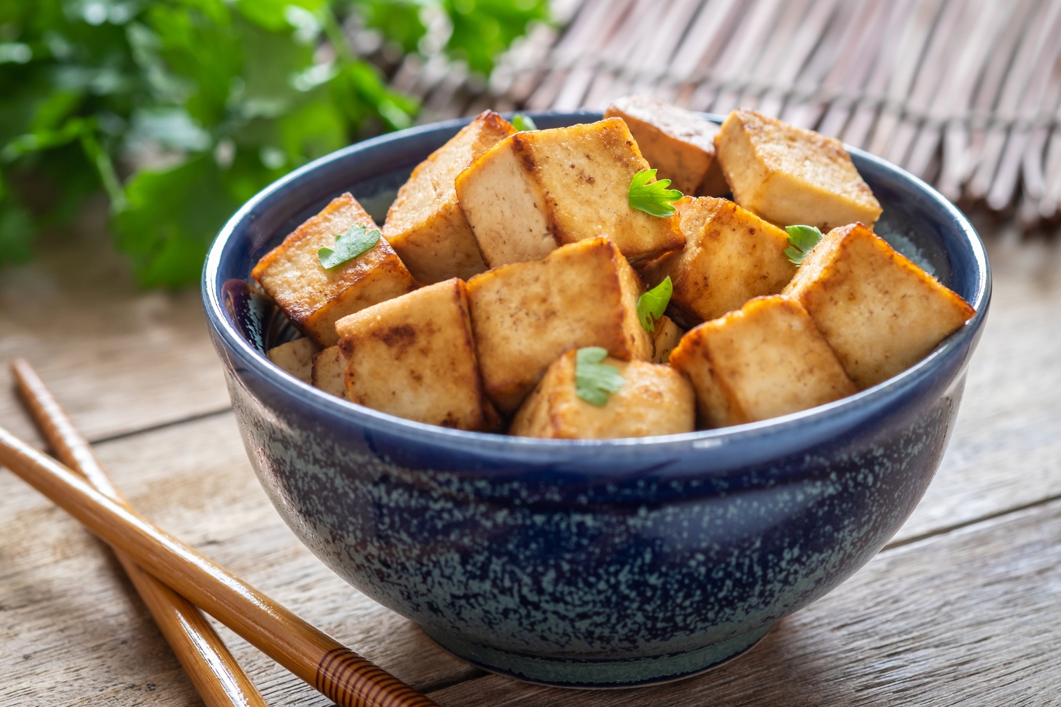 pieczone tofu